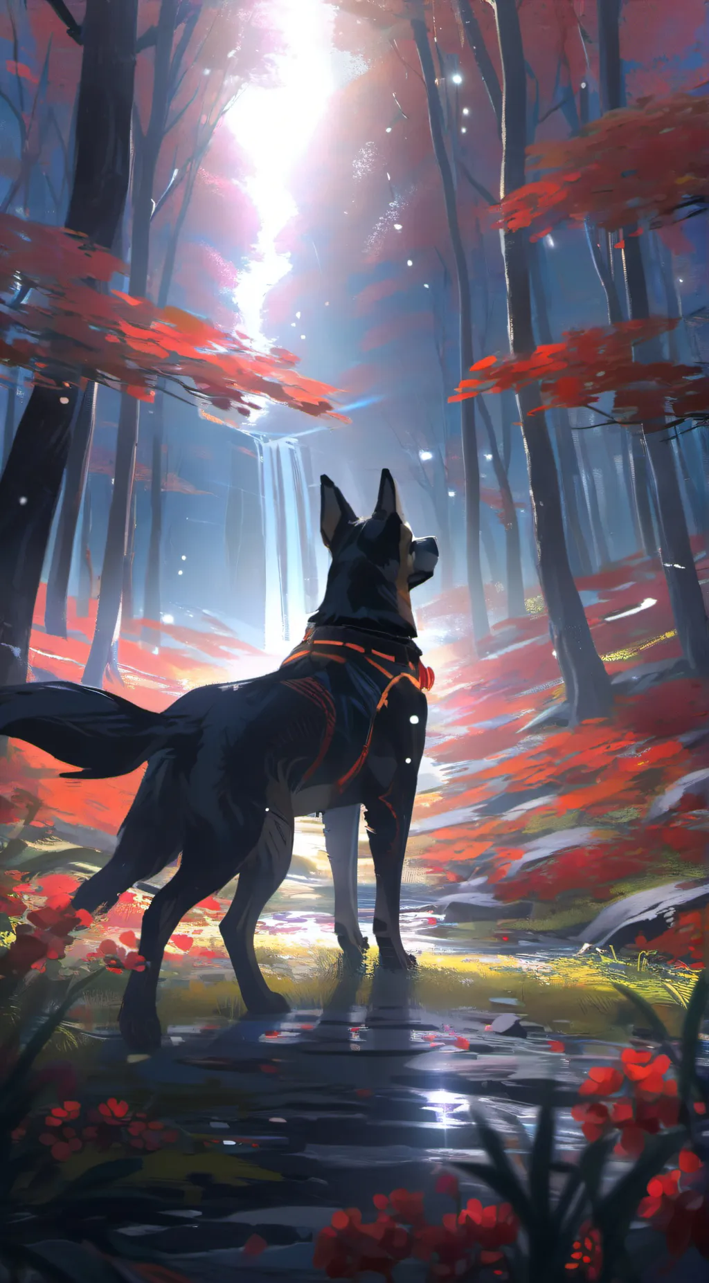 ai character: Therian life! background