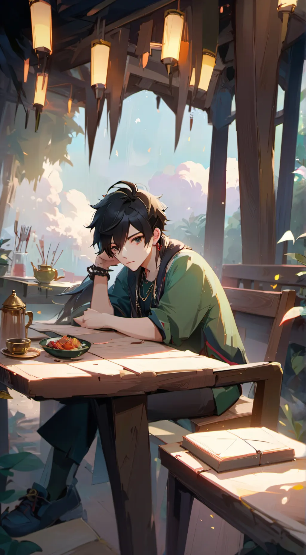 ai character: Anil background