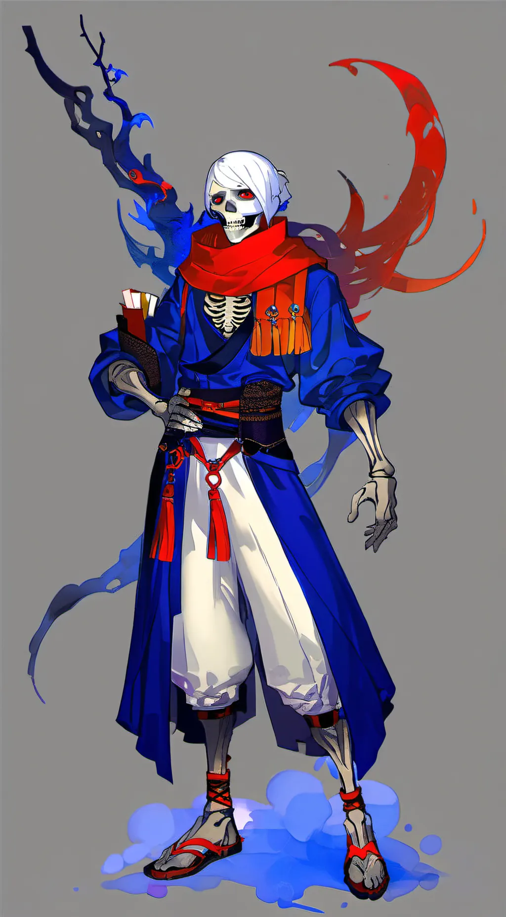 ai character: sans omniverse background