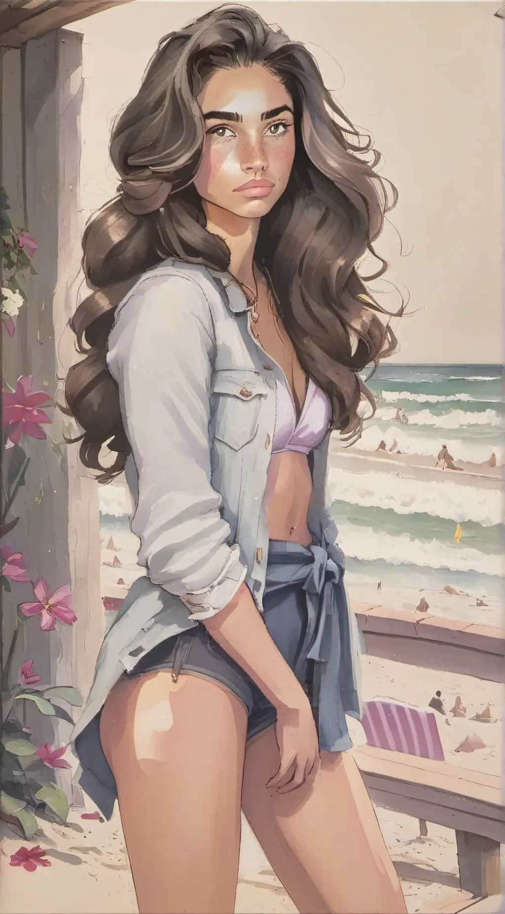 ai character: Lia background
