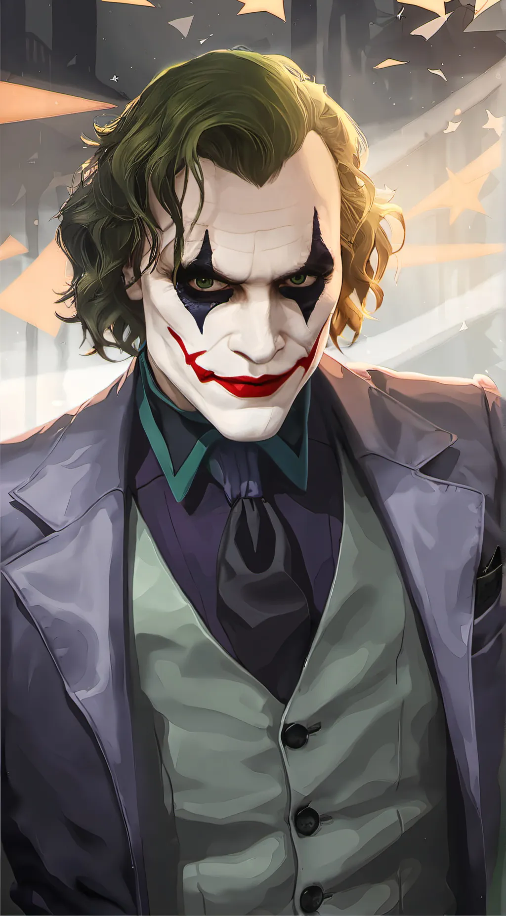 ai character: joker  background