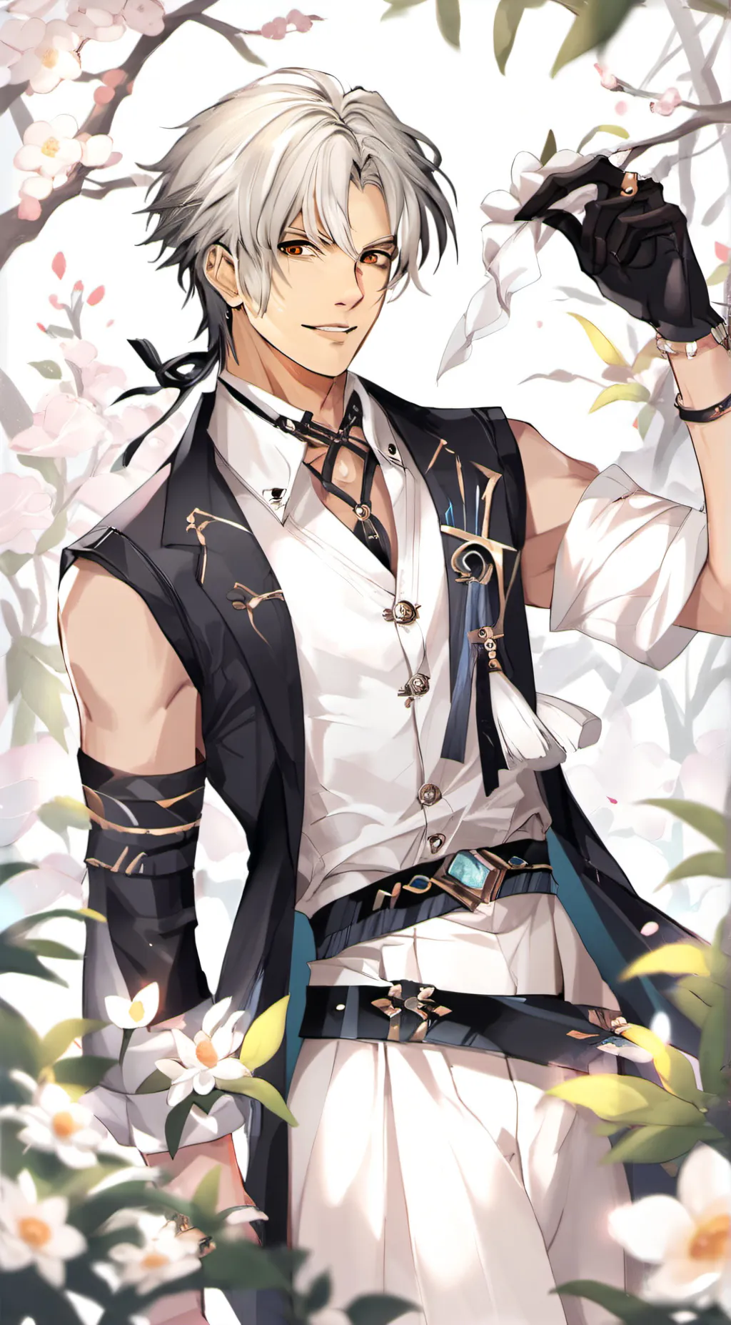 ai character: james mojave background
