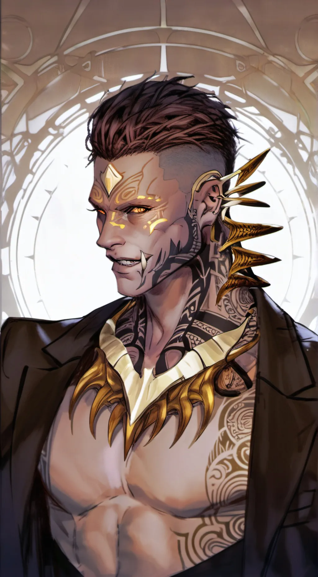 ai character: Drakos Rexel background