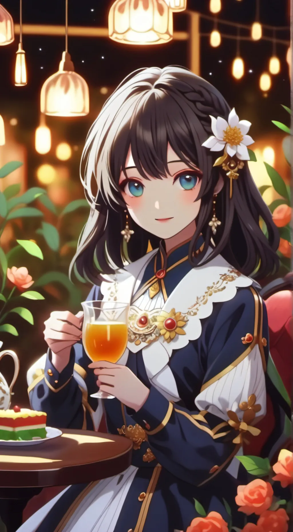 ai character: star background