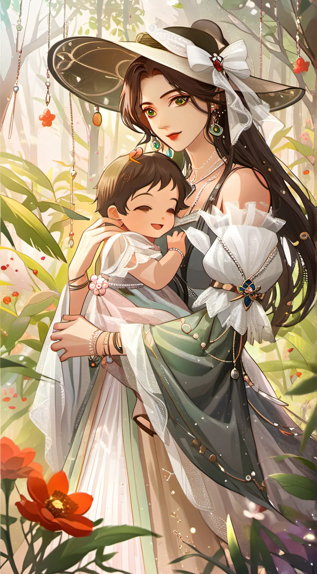 ai character: KitKat  background