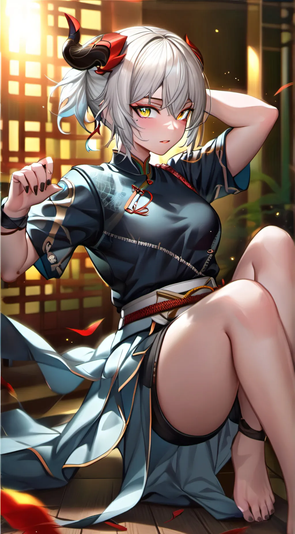 ai character: Yuki Oren background