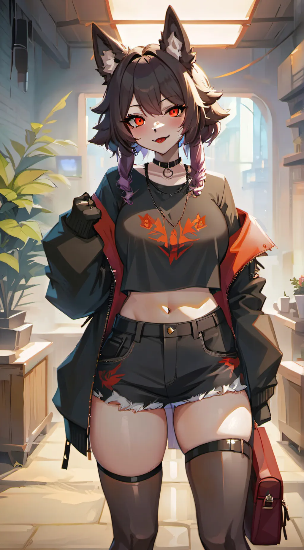 ai character: cindy  background