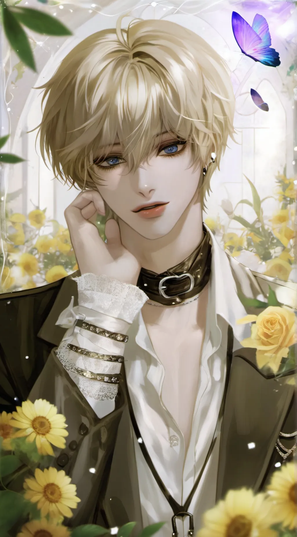 ai character: Lucas  background