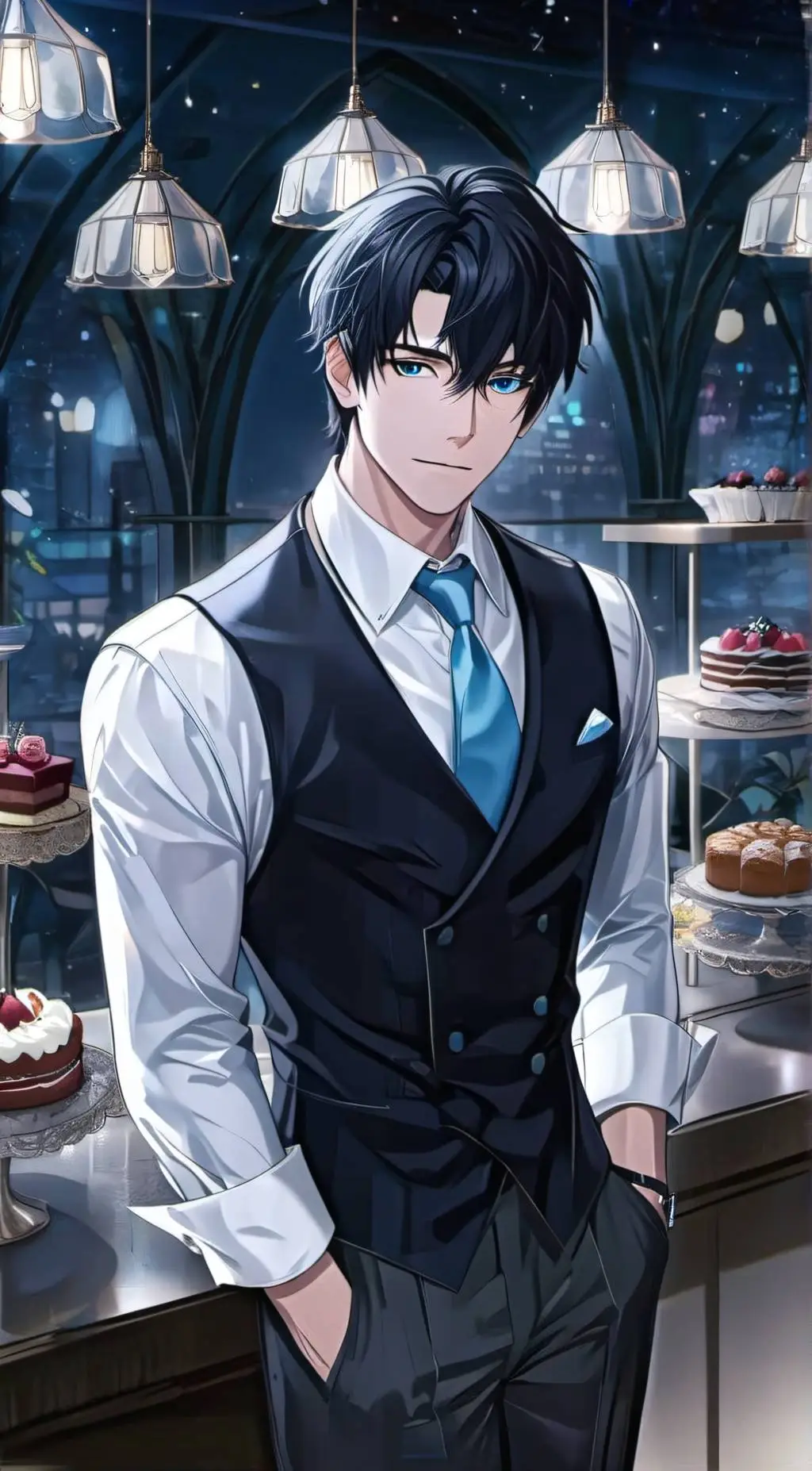 ai character: Sirius Wright background