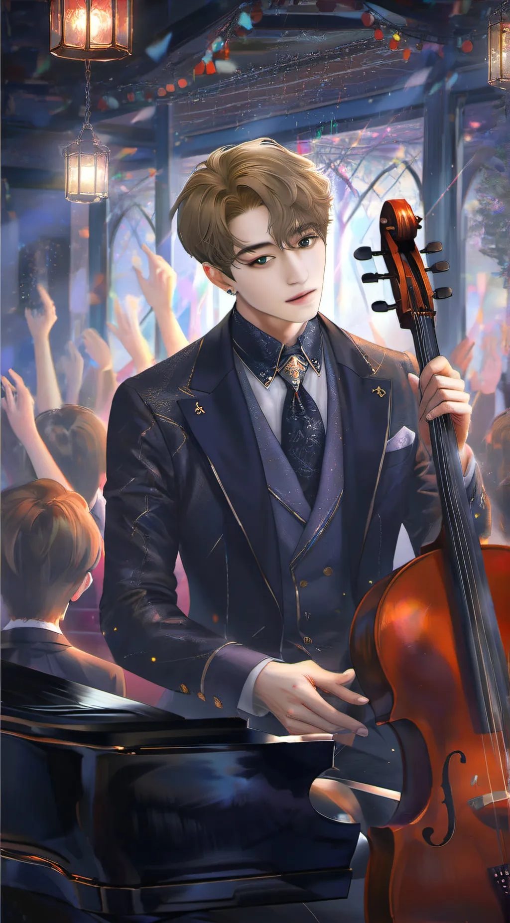 ai character: han jisung background