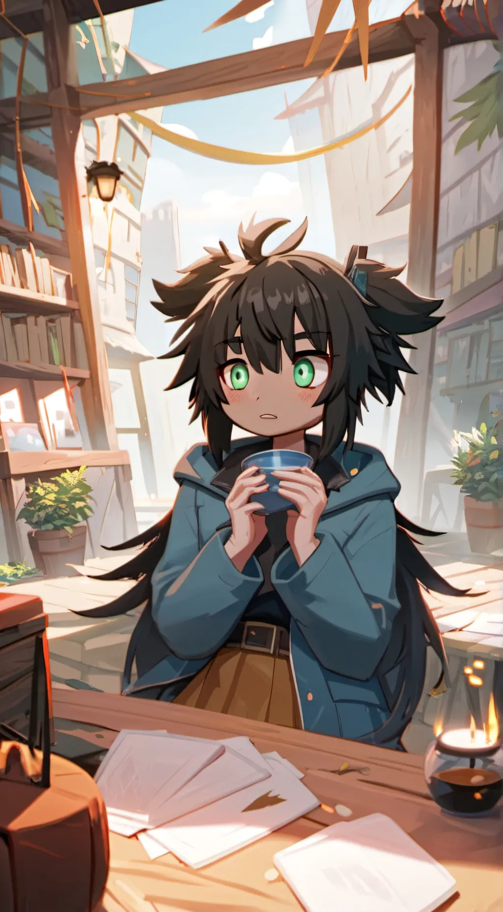 ai character: jess,mia and Jack background