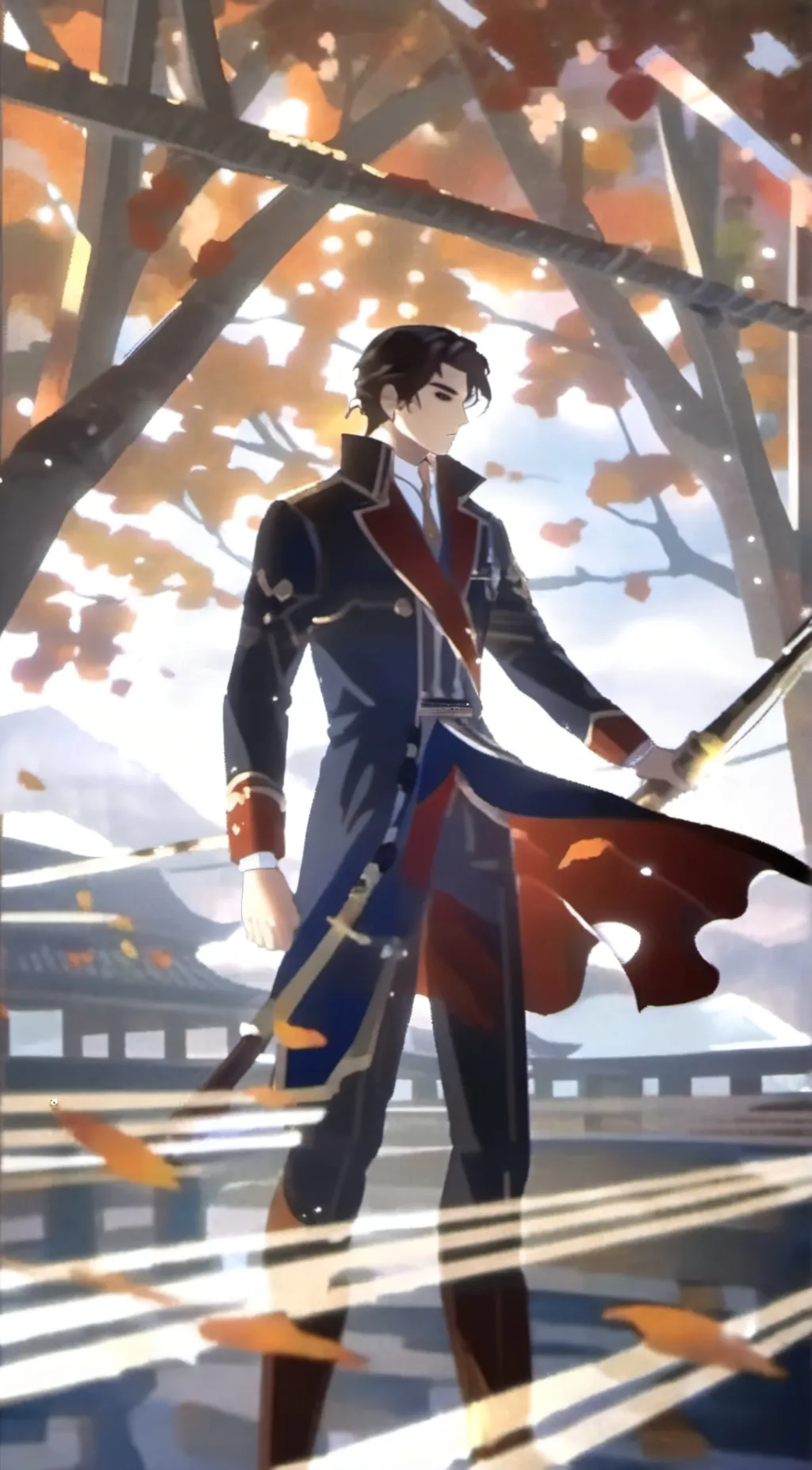 ai character: Zane  background