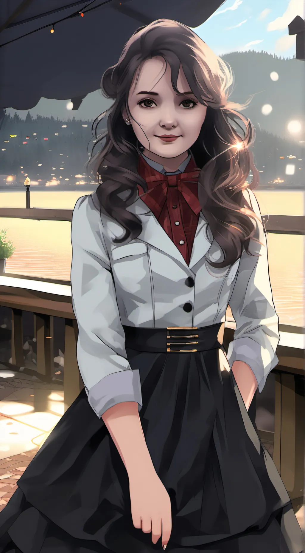 ai character: Eva background