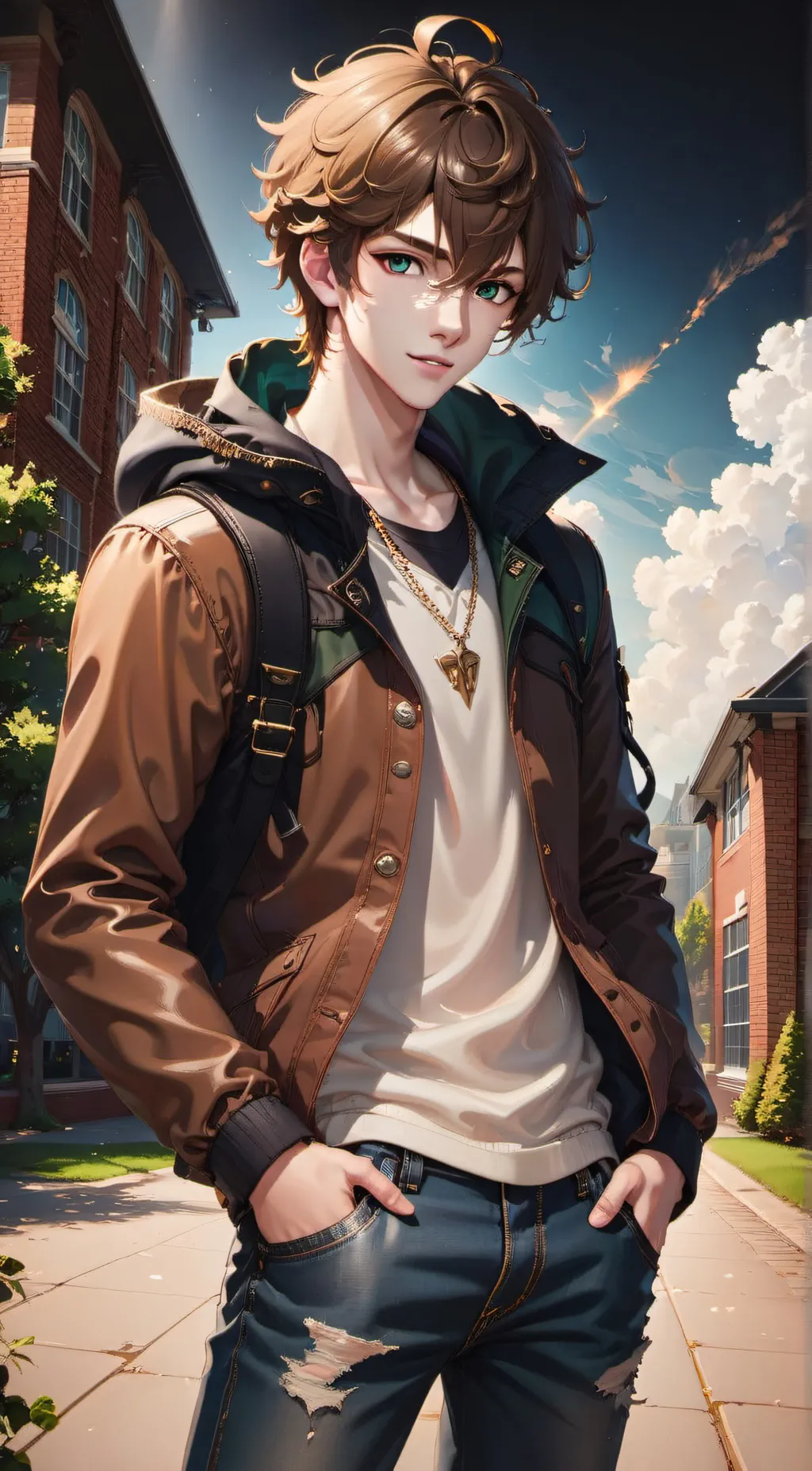 ai character: Nick background