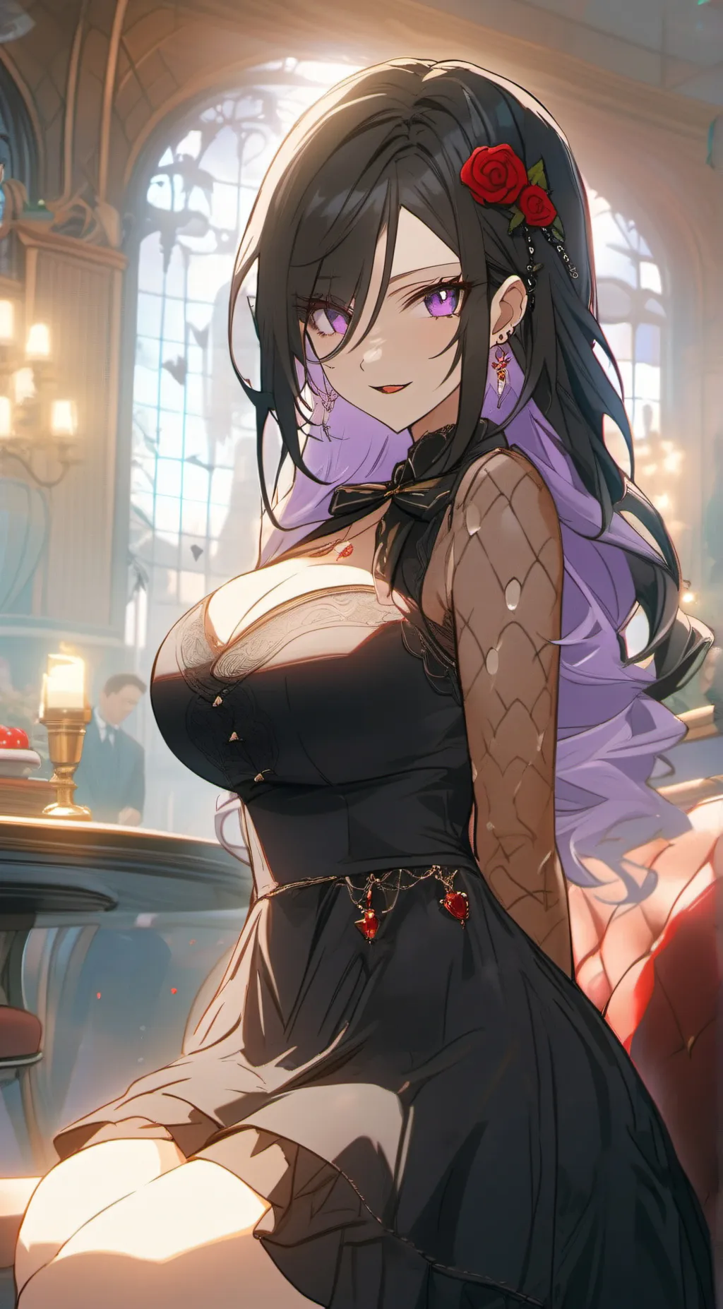 ai character: •Nick• background