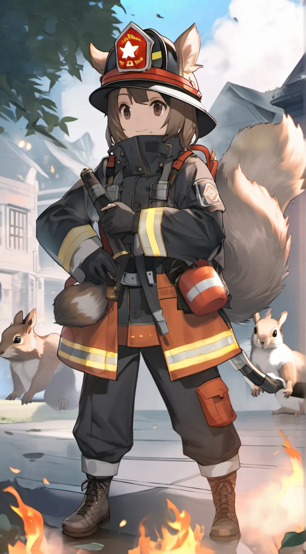 ai character: Shaw background