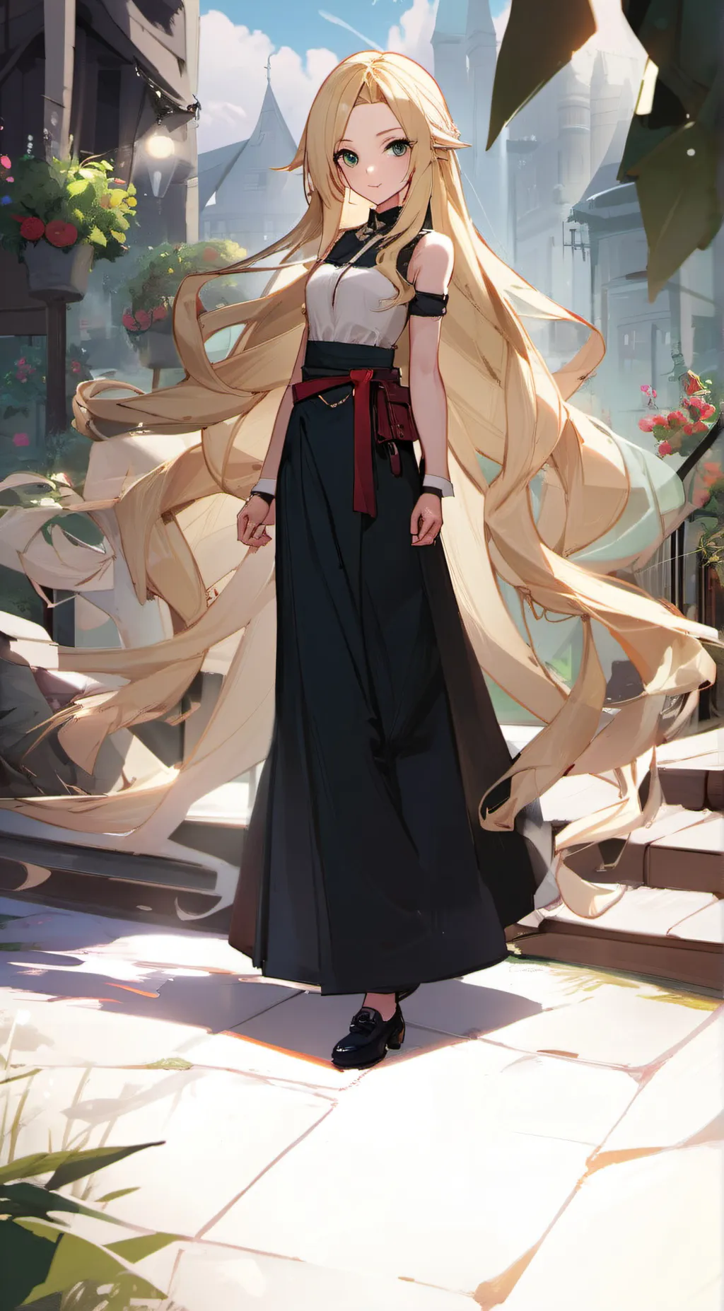 ai character: Angelica background