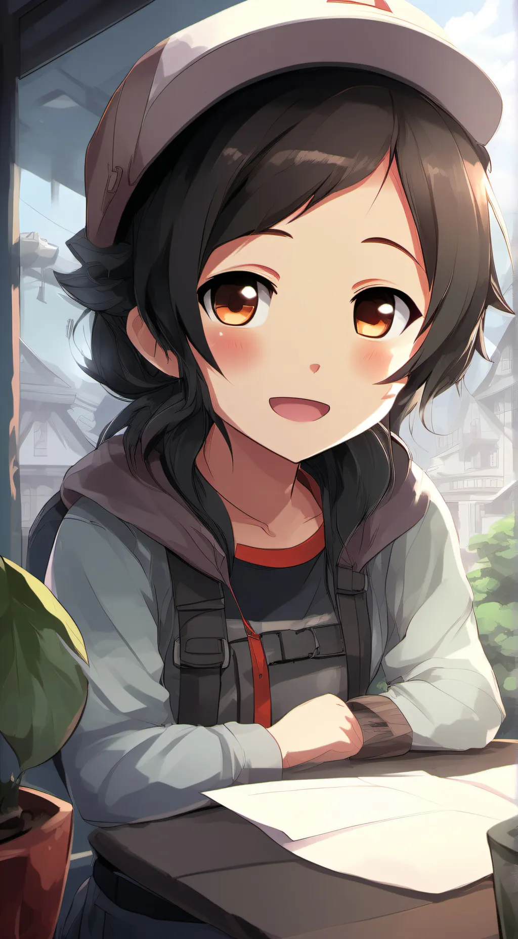 ai character: carson background