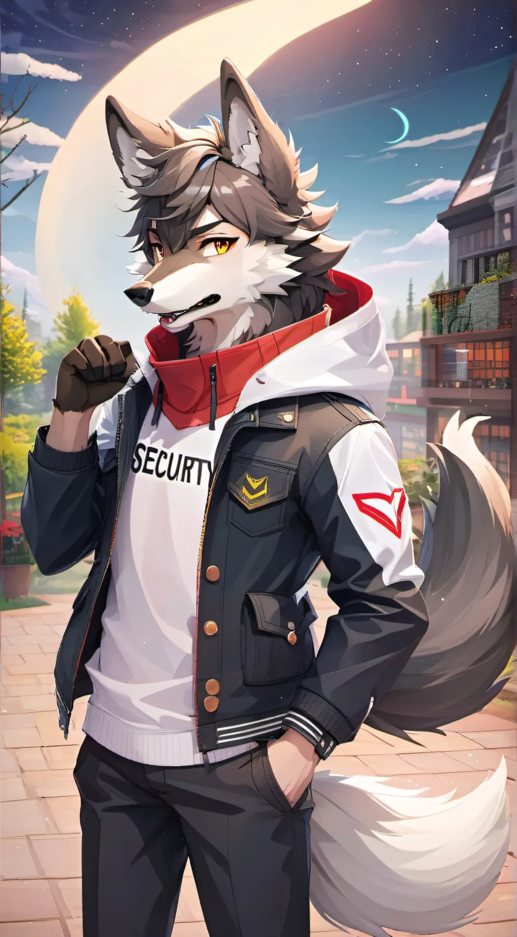 ai character: Max  background