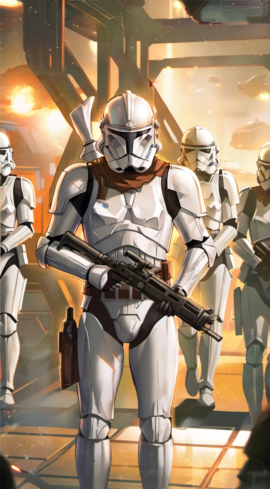 ai character: Republic Commando  background