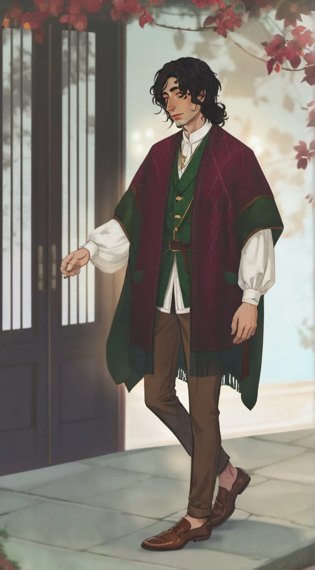 ai character: Tio Bruno Madrigal background