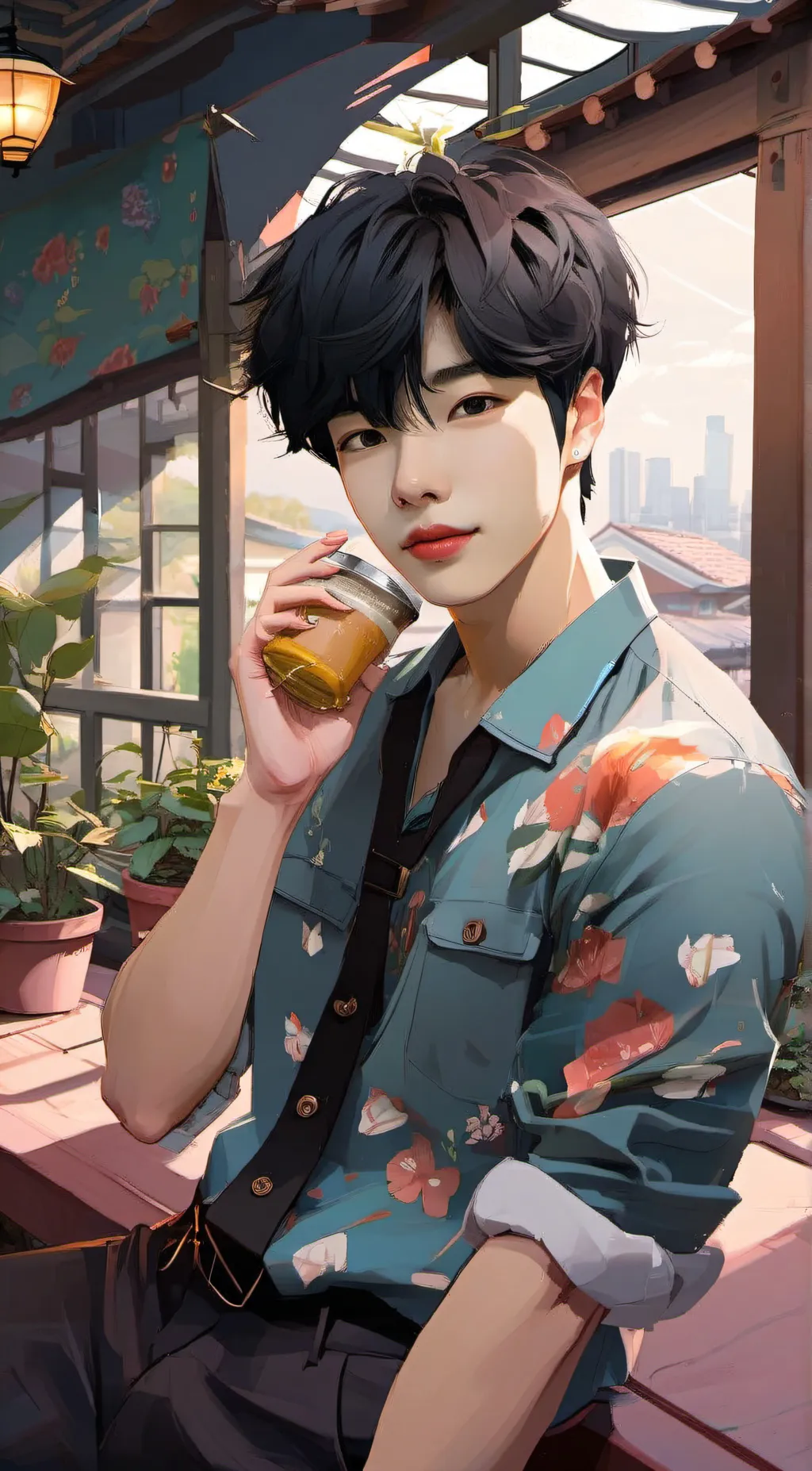 ai character: Andrew  background