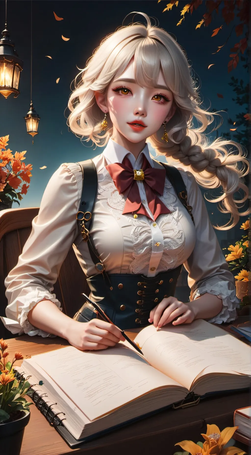 ai character: Locey background