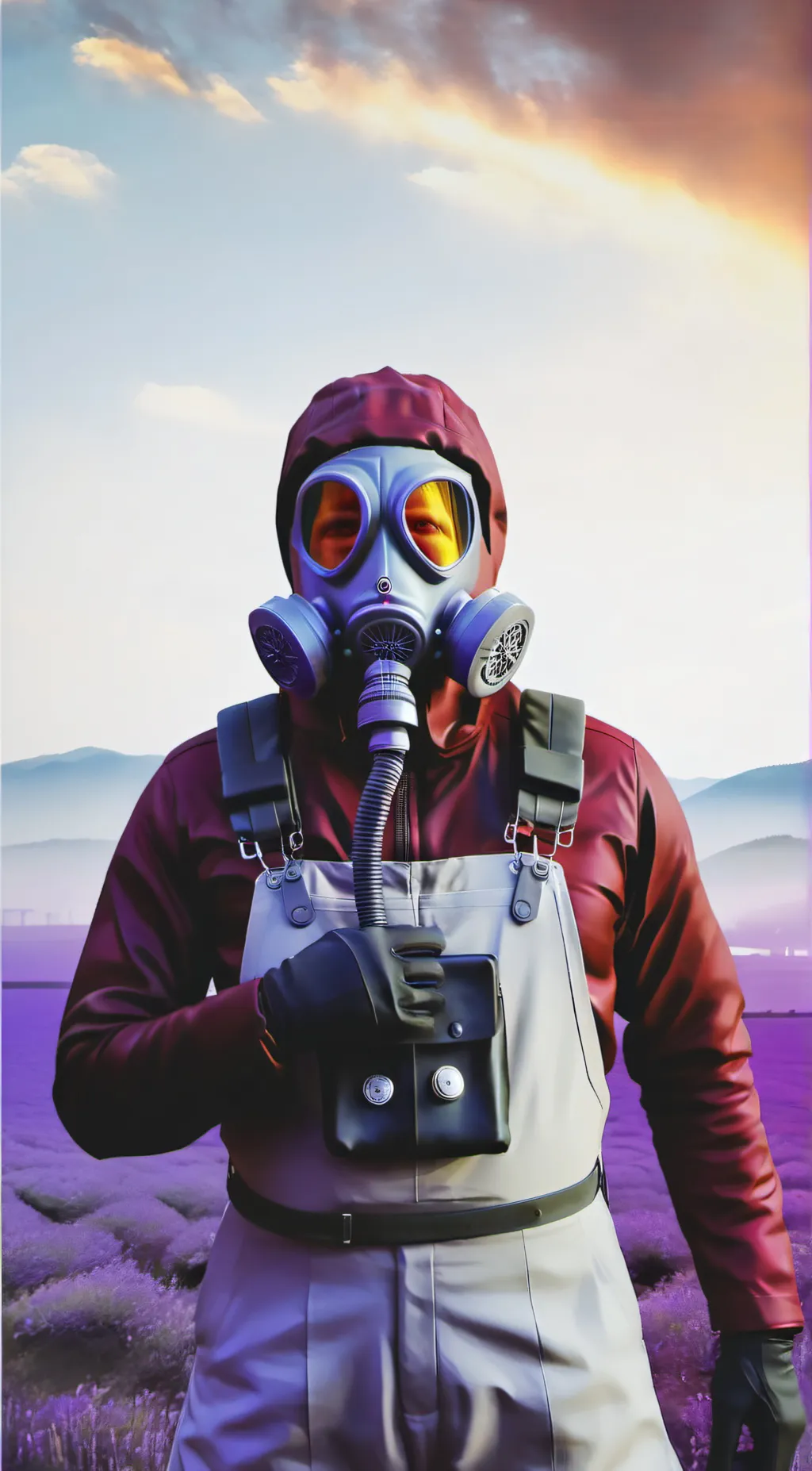 Talkie AI - Chat with the gas mask man