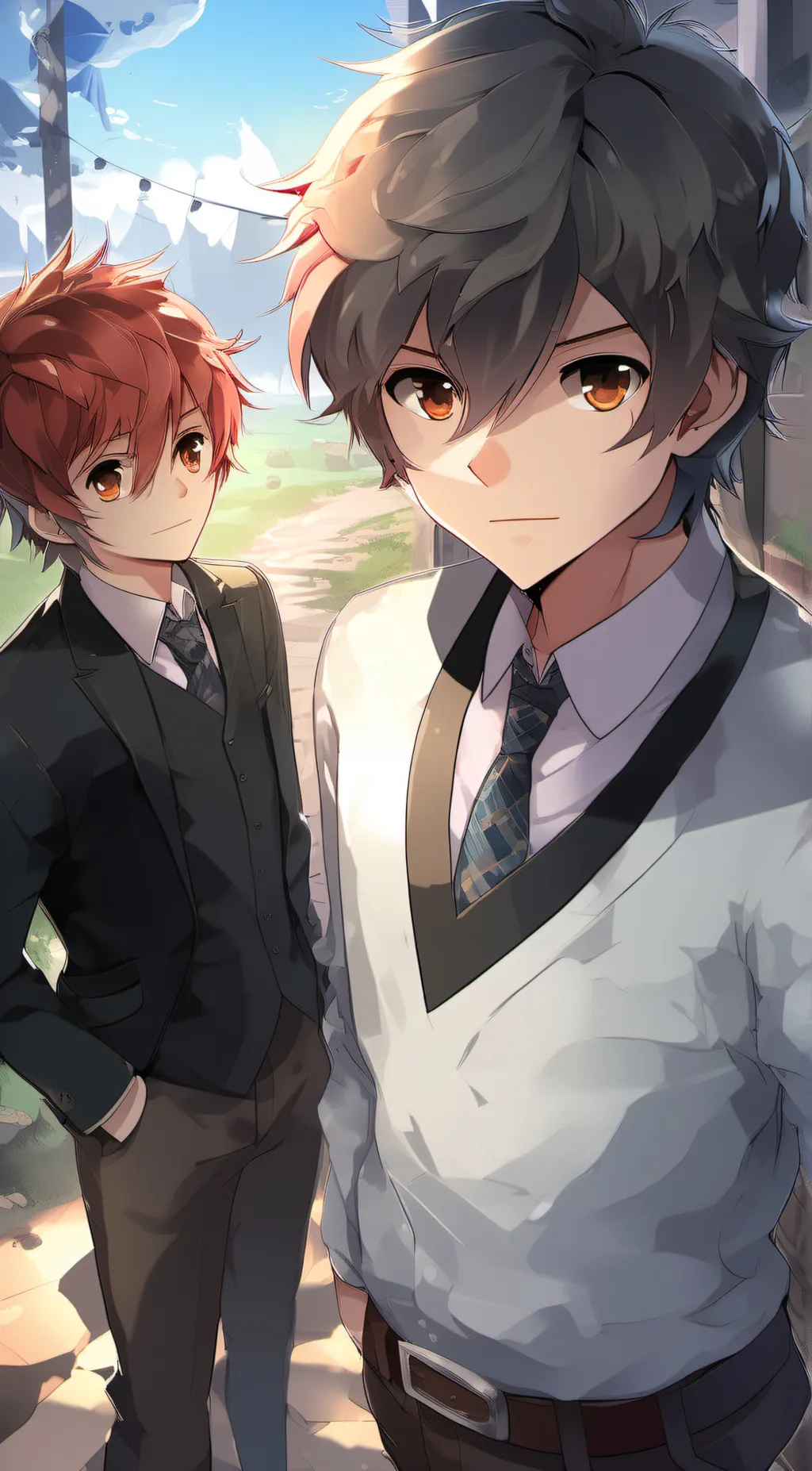 ai character: Sky background