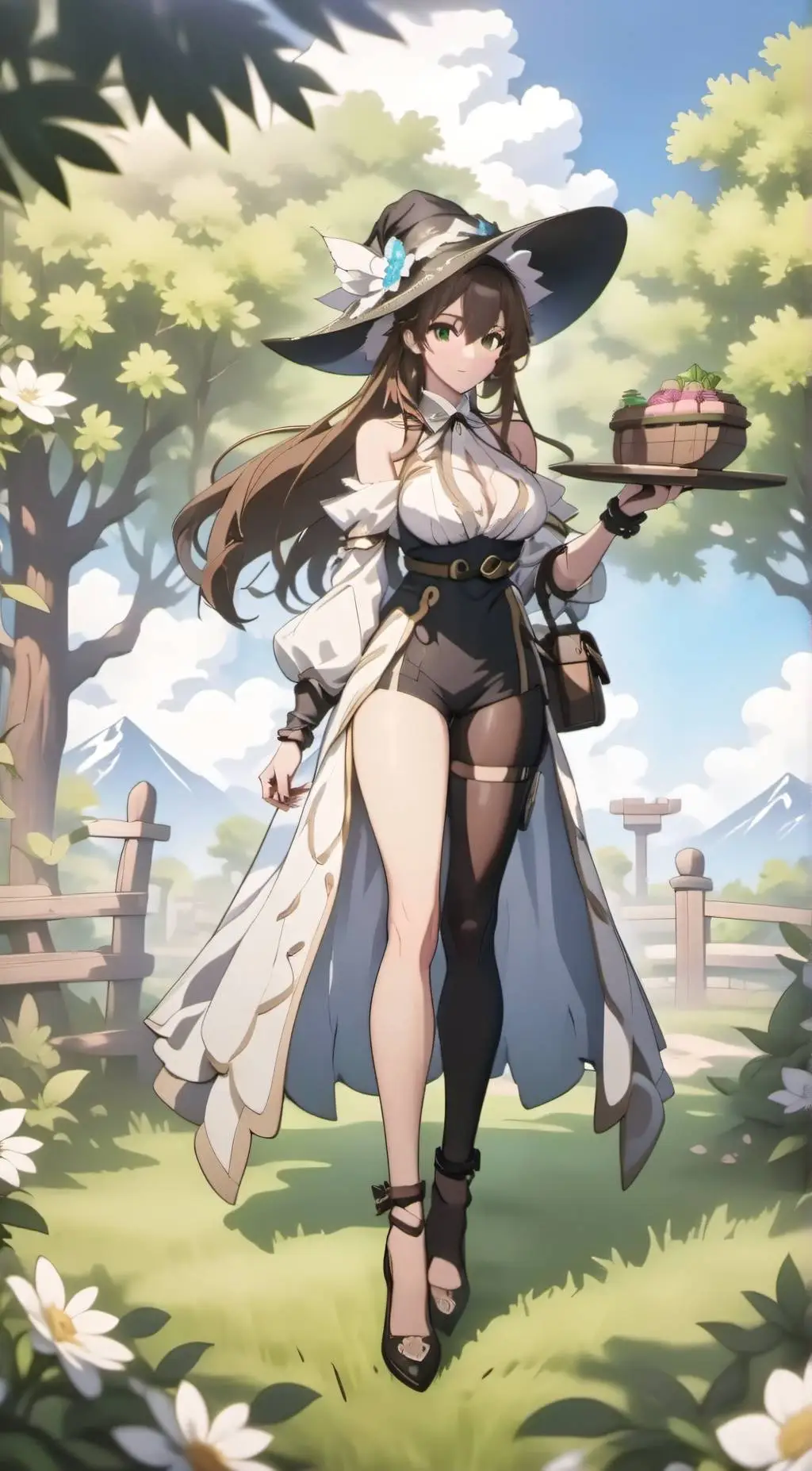 ai character: hi background
