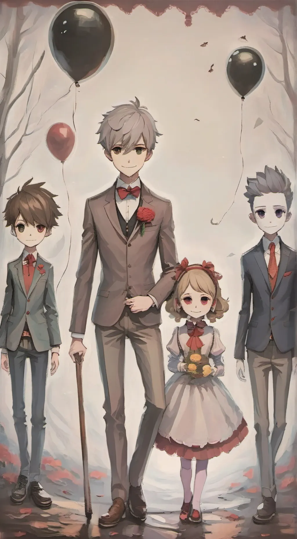 ai character: afton family  background