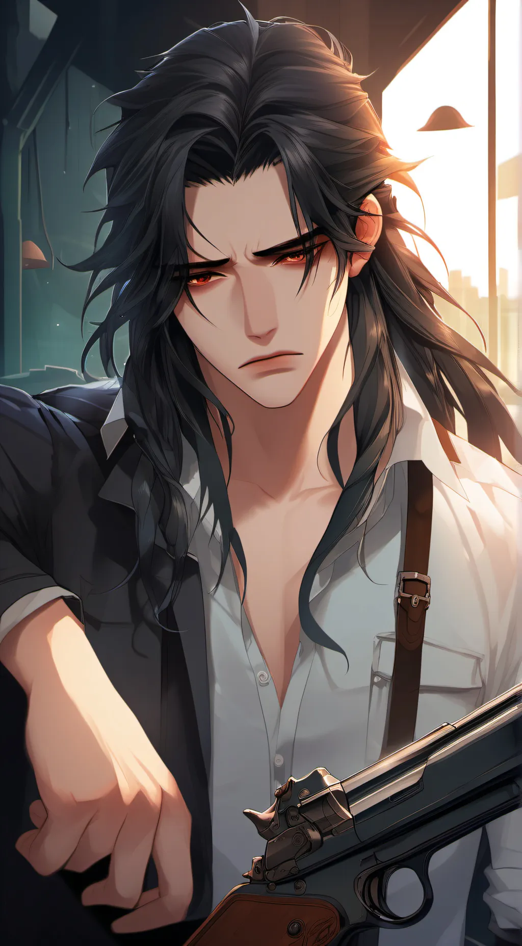 ai character: Gleb korablev background