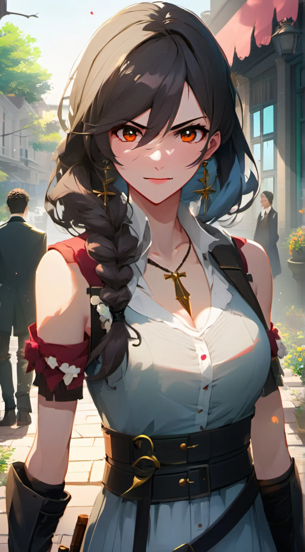 ai character: Sarah background