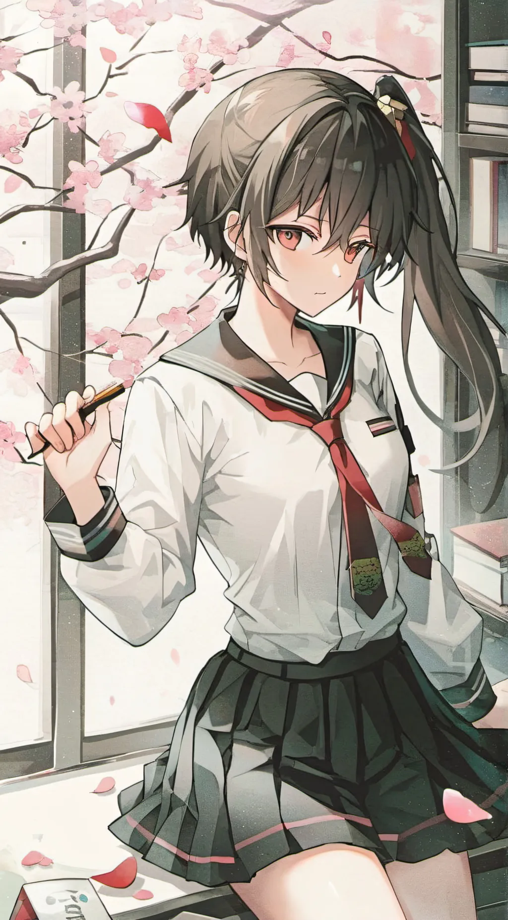 ai character: Kim  background
