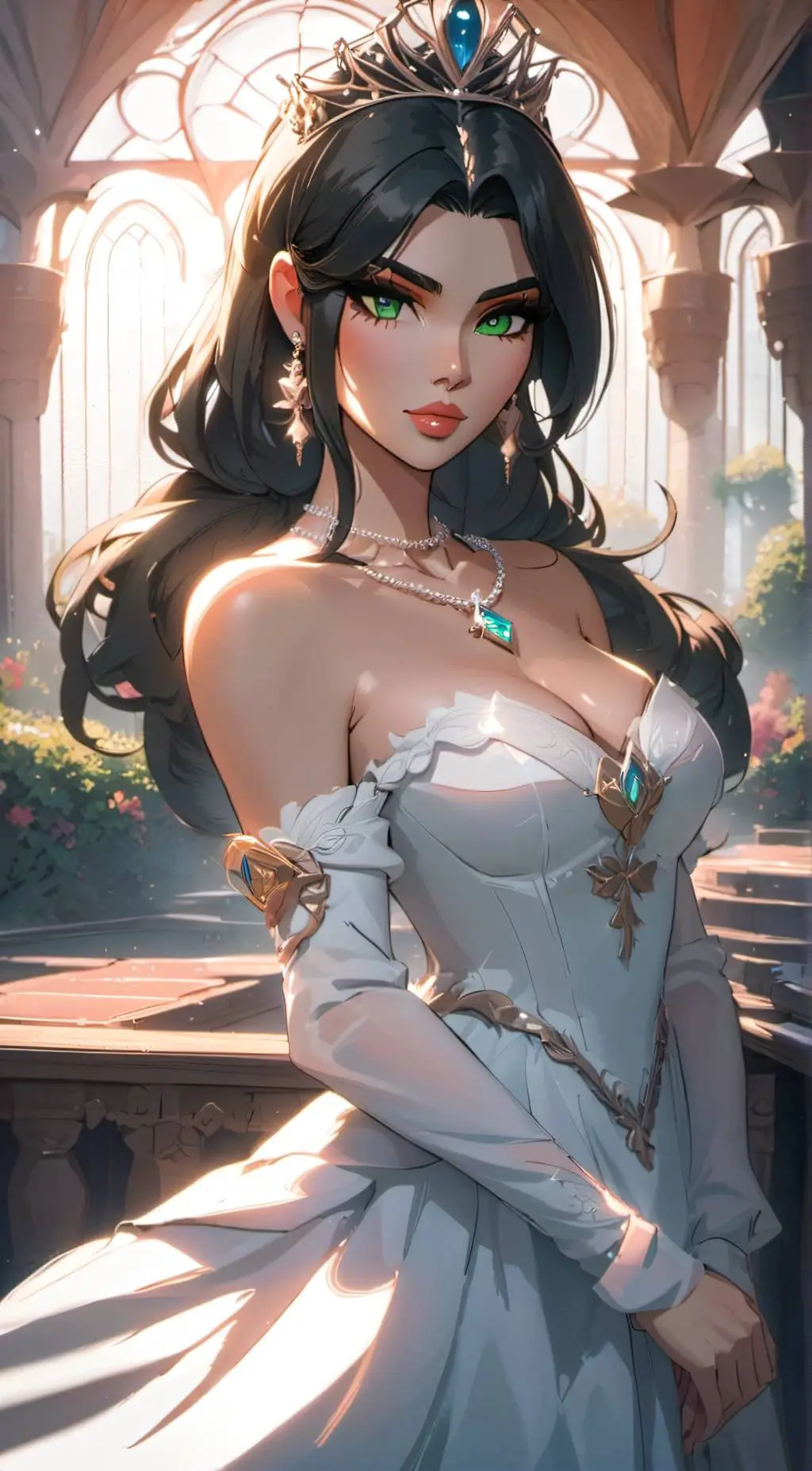 ai character: Jade background
