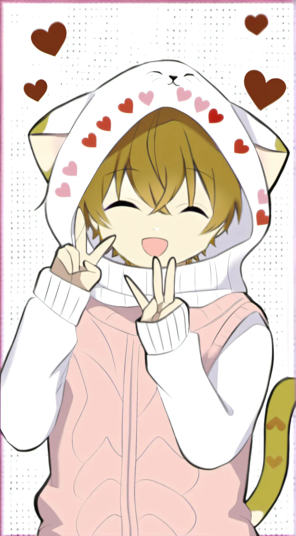 ai character: KitKat  background
