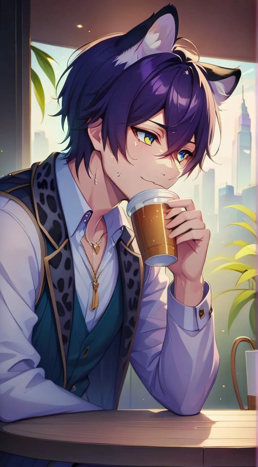 ai character: alex background