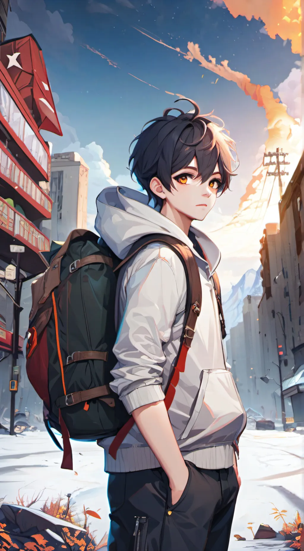 ai character: Alex background