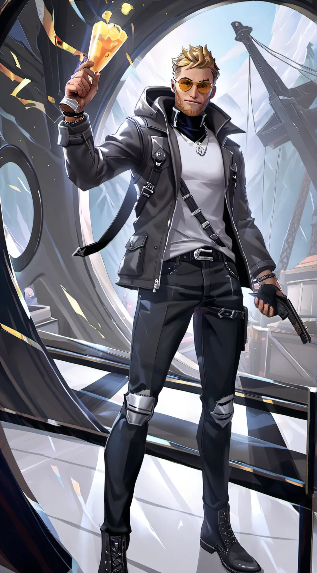 ai character: jonesy fortnite  background