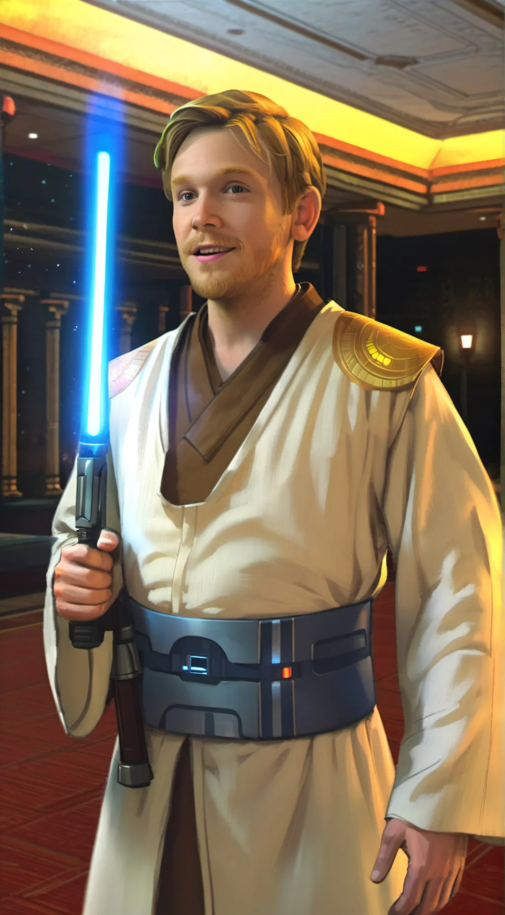 ai character: Obi-Wan Kenobi background