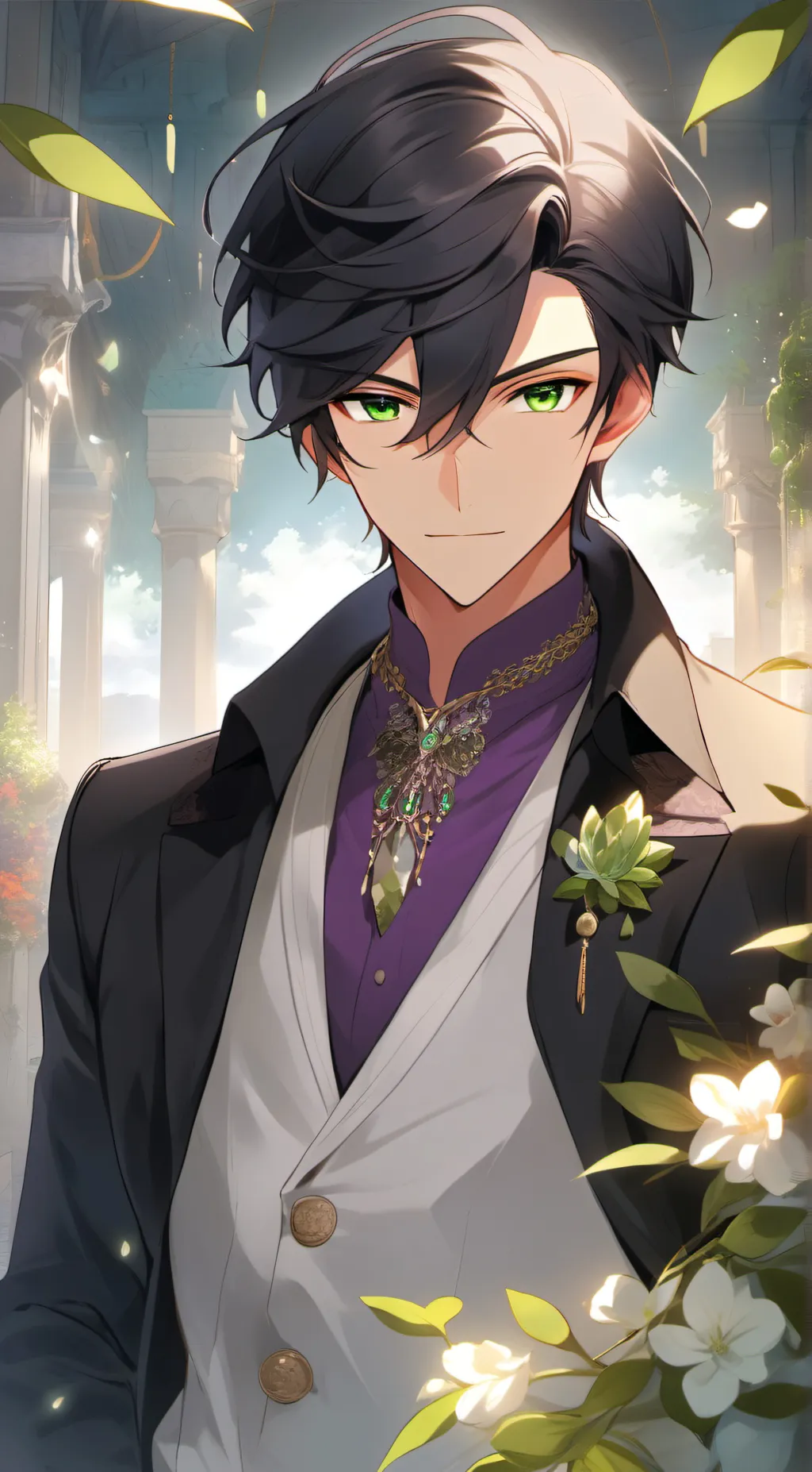 ai character: Leo background