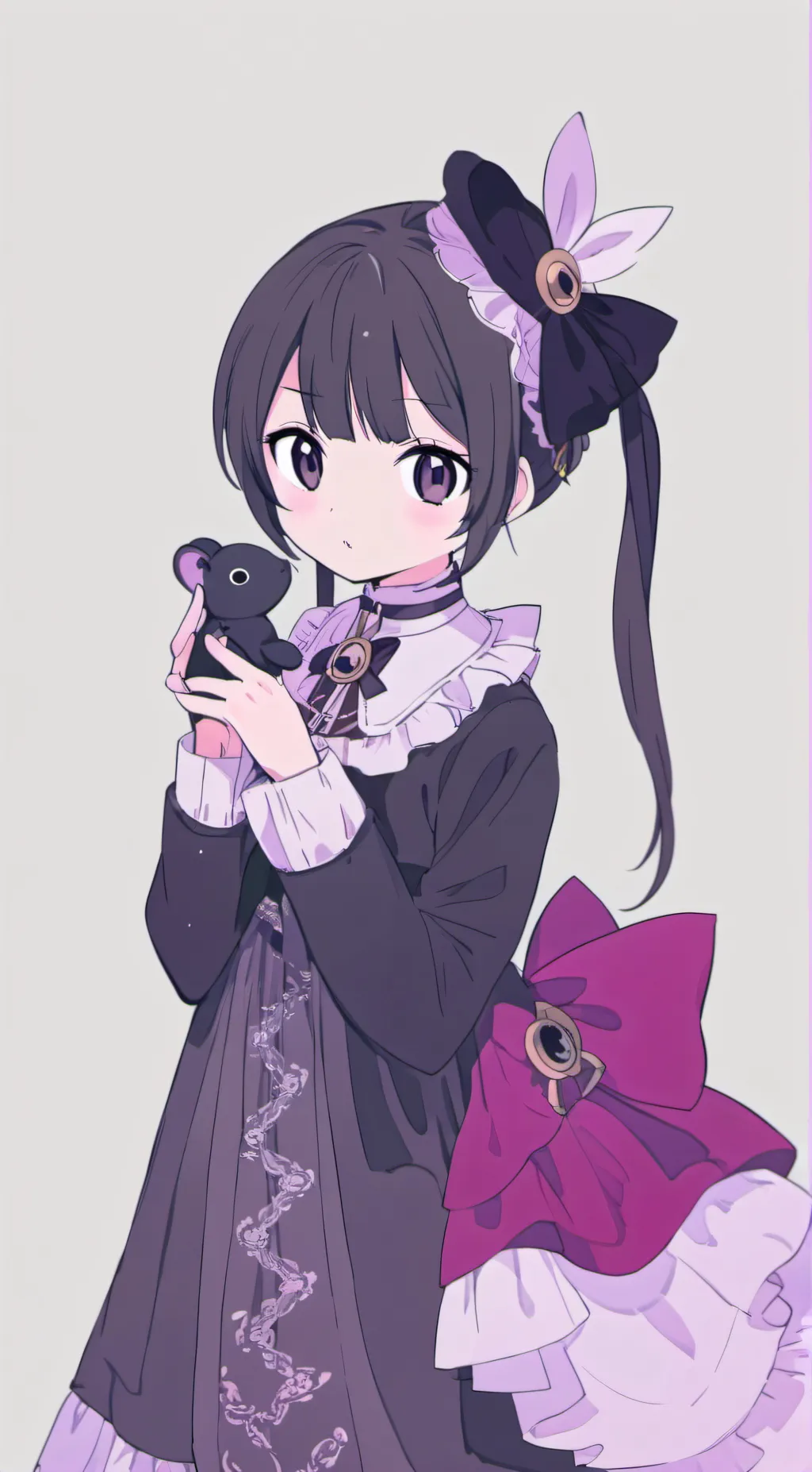 ai character: Kuromi & Friends background
