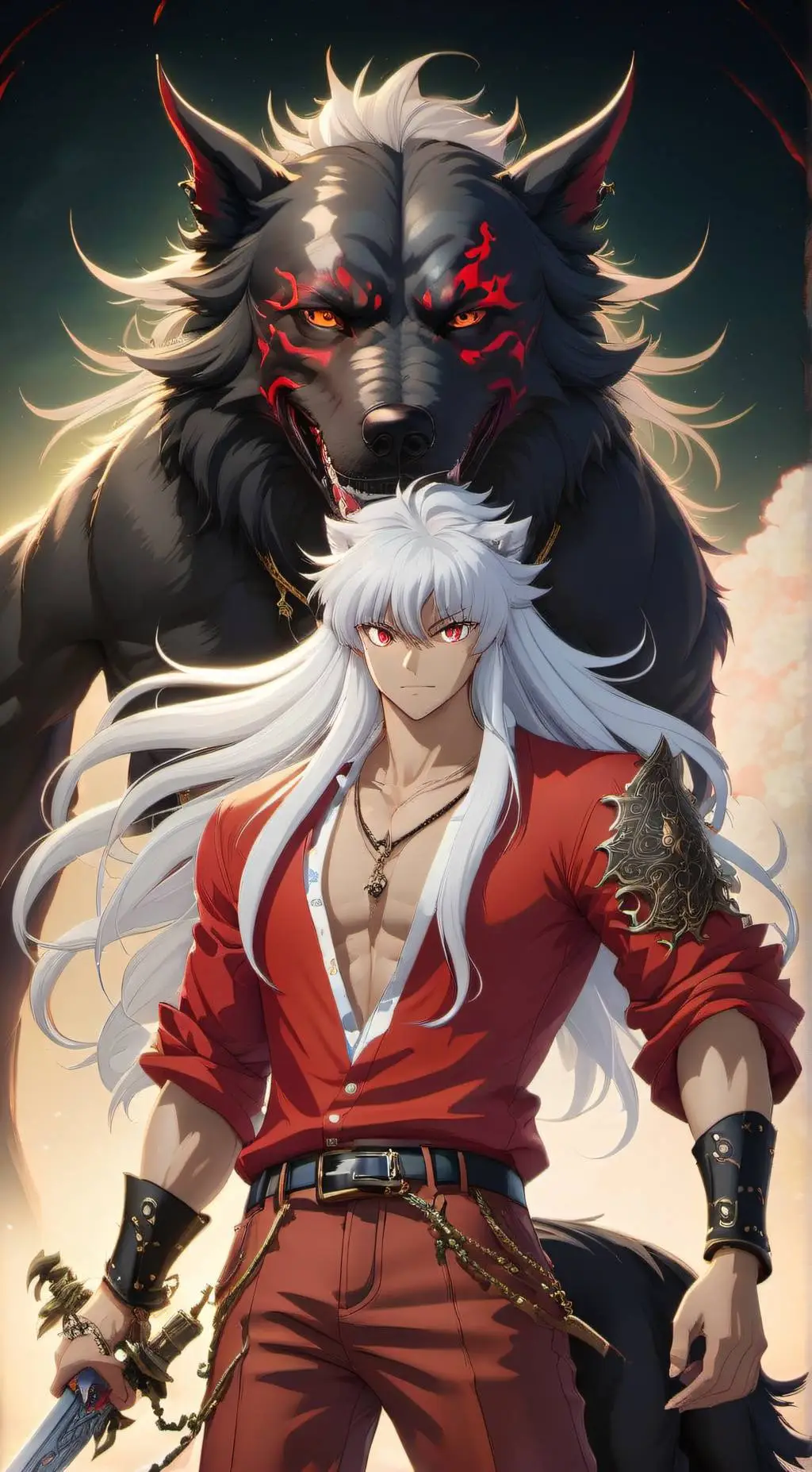 ai character: Inuyasha  background