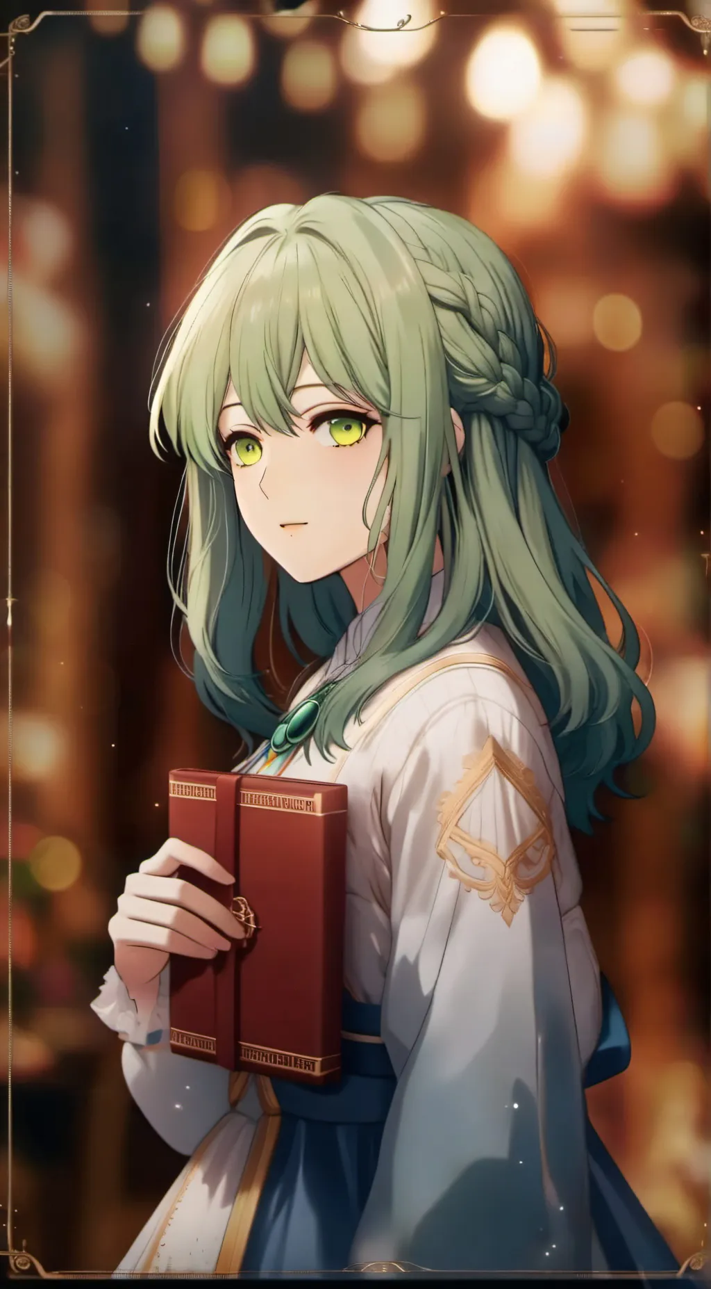 ai character: Zoey background