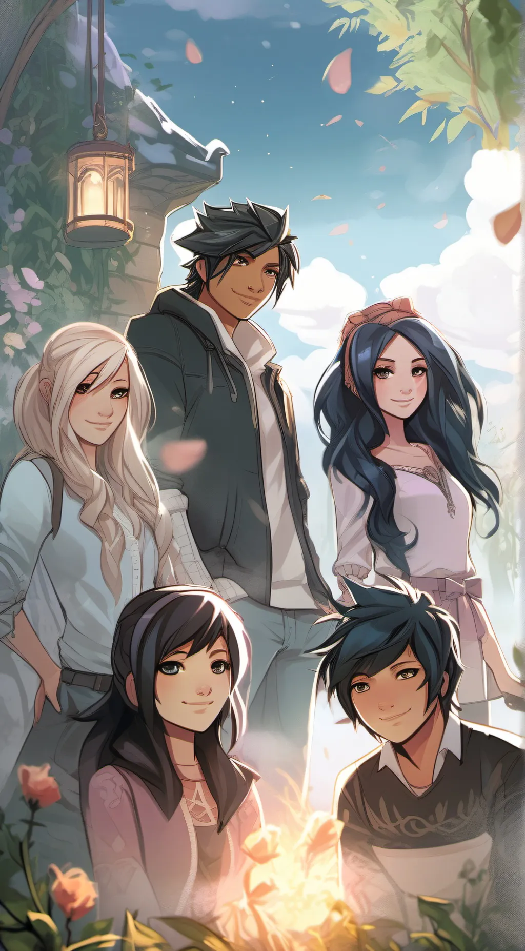 ai character: Aphmau crew background