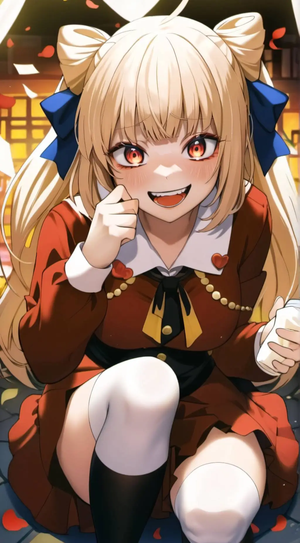 ai character: Himiko toga background