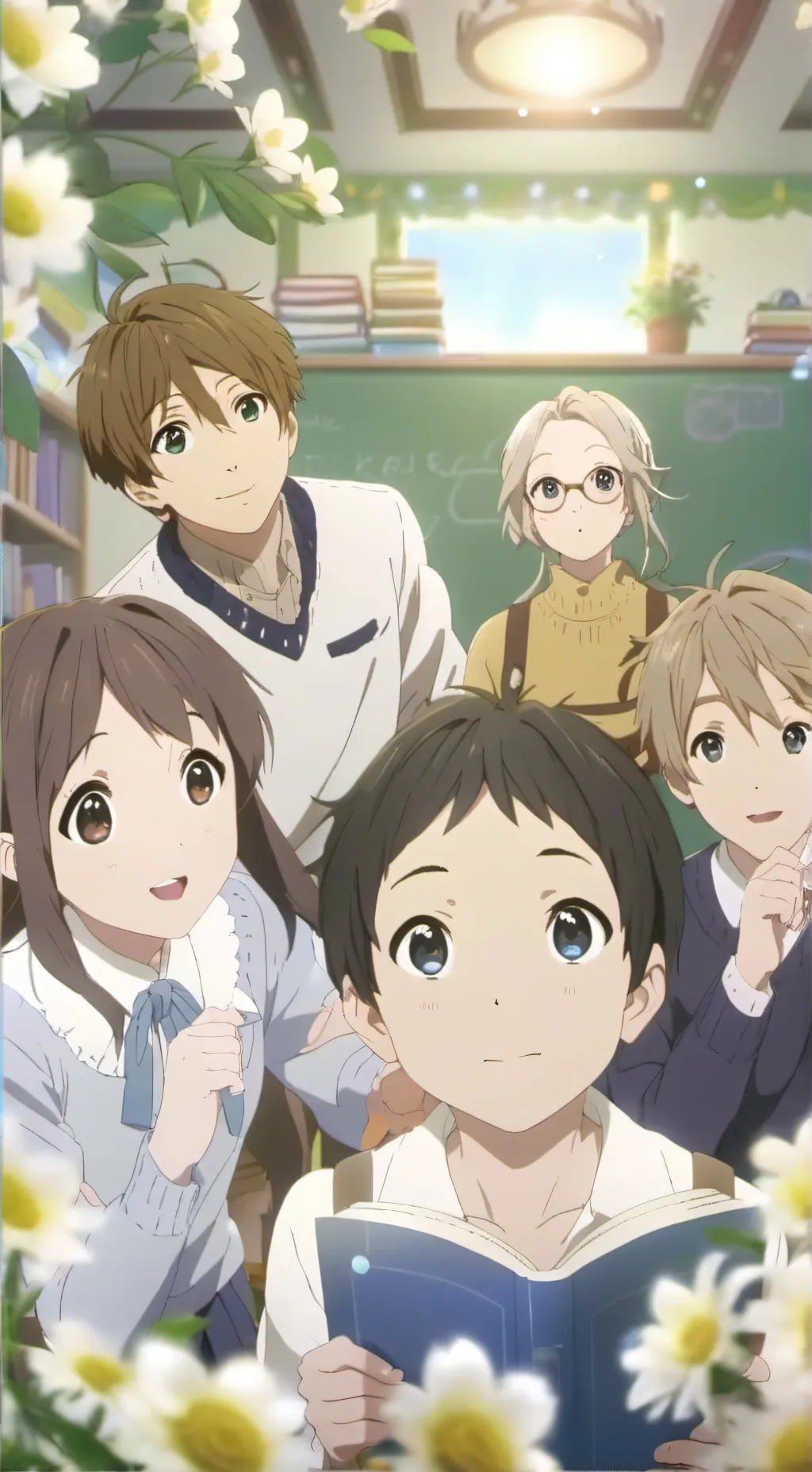 ai character: 👈🏽CLASS 9 G👉🏽 background