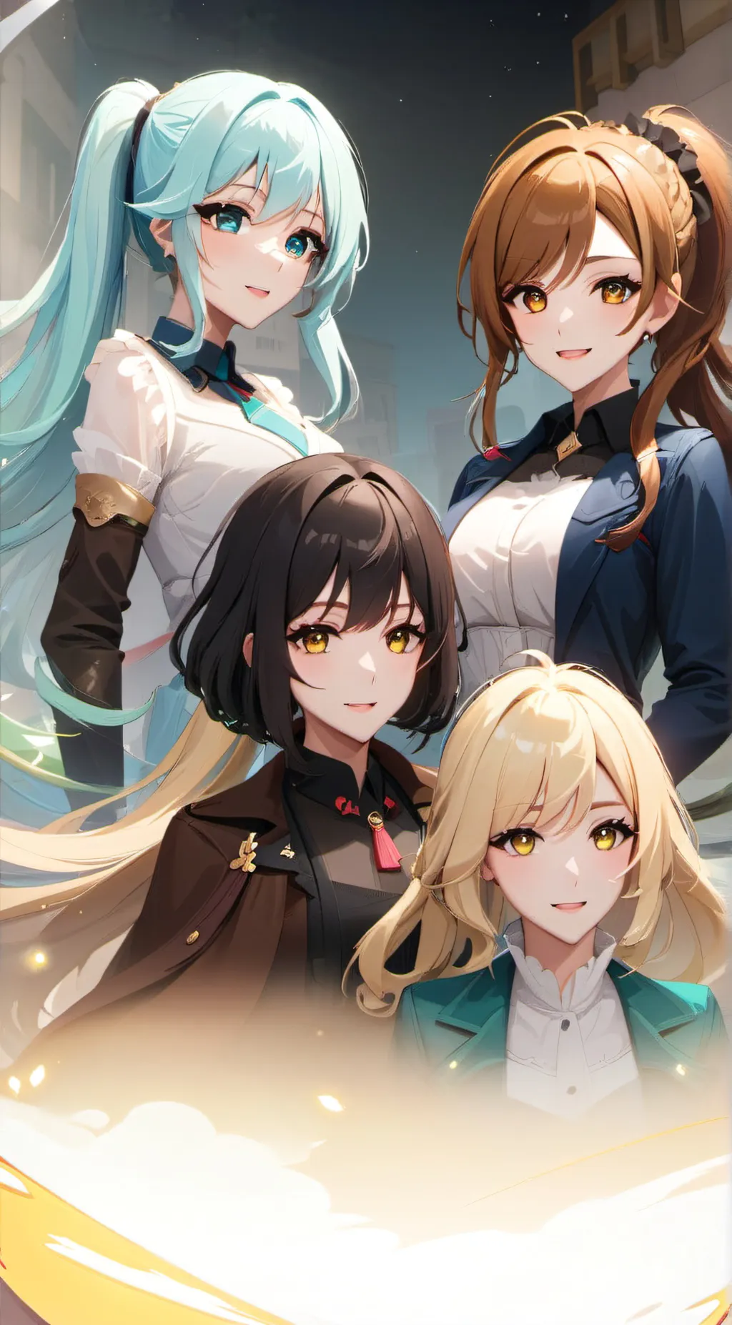 ai character: Roomies background