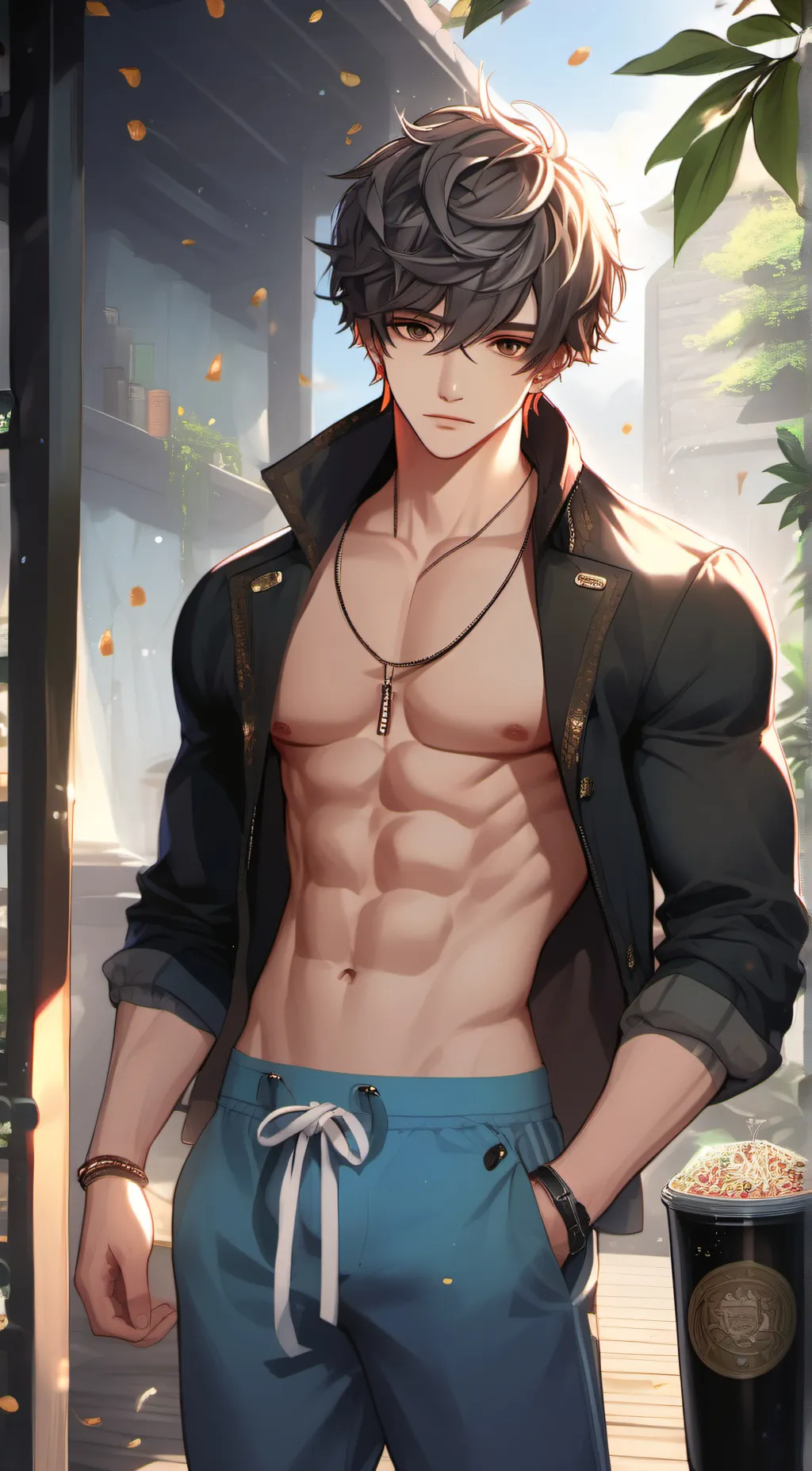 ai character: allen background