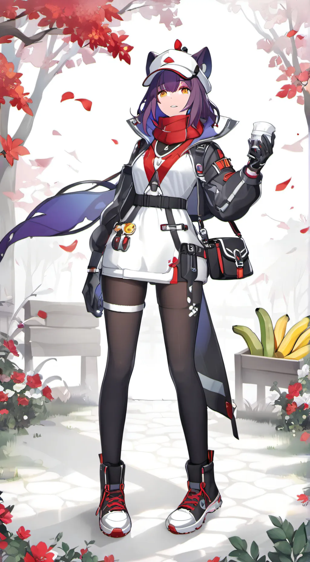 ai character: Ashley background